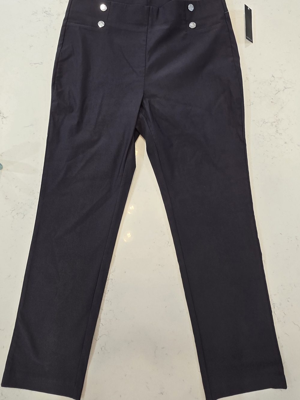 Rafaella Charcoal High Rise Slim Fit with Silver Buttons. New With Tags.